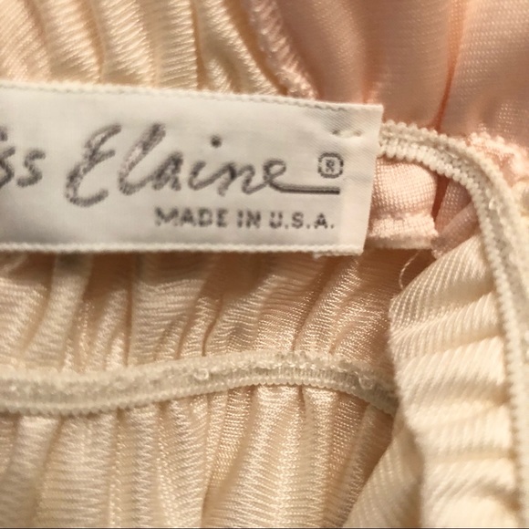 Vintage 70’s Victorian satin long nightgown and robe set Size Small - Picture 10 of 12